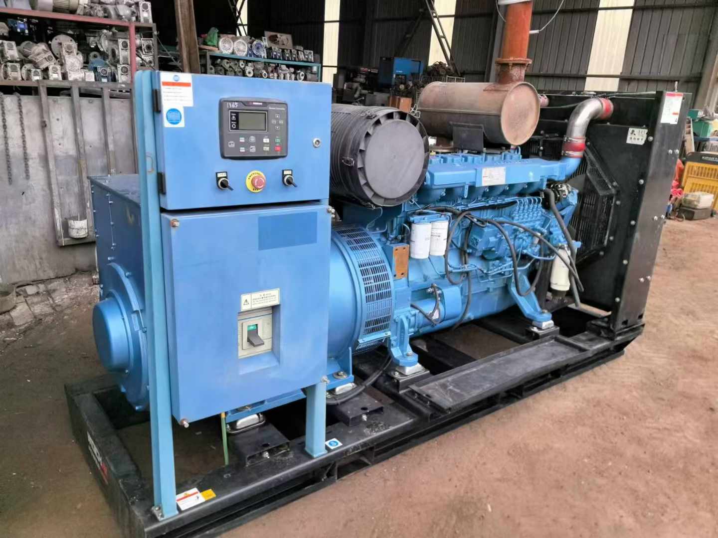 芦淞500kW 柴油发电机组可带动设备功率的计算公式是什么？